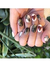 トータルサロン 白べぇーっ プラス/バレンタインネイル