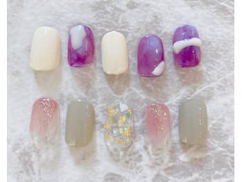 ネイルサロン ティフィン(tiffin)/~5月monthly design~