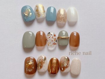 リッシュネイル 新百合ヶ丘店(riche nail)/トレンドデザインコース