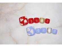 ネイルサロン ブリオン(Nail Salon Bullion)/ハートビジューネイル