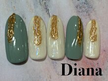 ディアナ ひたちなか高場店(DIANA)/定額ネイル　7,700円　　A-120