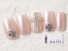 アイネイルズ 新宿店(I nails)/オーロラクロムストーン9000円