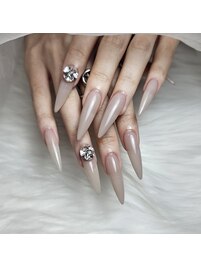 ロングシンプルネイル