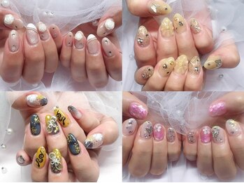 フェリスネイル 池袋店(Feliz Nail)の写真/【平日14時まで￥3990ワンカラーorグラデーション★マグネット150色以上￥5990★定額ニュアンス￥6500】