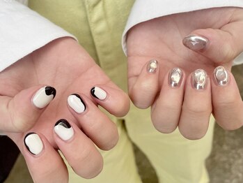 ア―ジュポシェフリル 天神西通り店(age poche Frill)/ニュアンスネイル