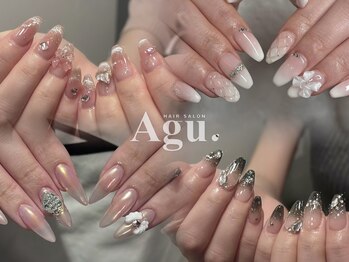 アグヘアー ムキシツ 国分寺(Agu hair mukisitu)/ワンホンネイル♪