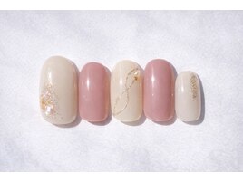 ミラーニュアンスパーツネイル