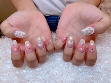 レアネイル 新宿(le'a nail)/チークネイル