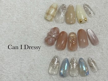 キャンアイドレッシー 奈良新大宮店(Can I Dressy)の写真/ナチュラル派の方必見！爪先から季節を取り入れて女子力UP♪シンプルでかわいいデザイン多数ご用意◎