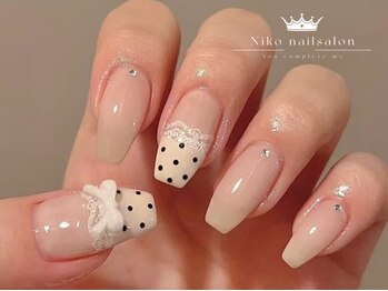 ニコネイルサロン 大宮店(Niko Nailsalon)/パラジェル/長さだし/オフのみ