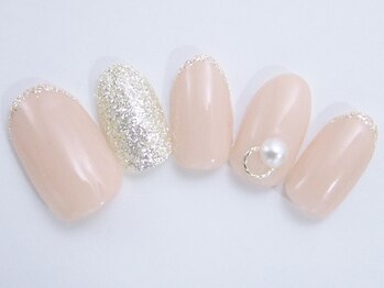 ネイルサロン ドレリッチ 大宮店(drerich)/【6990】シンプルブライダル