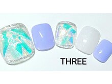 ネイルアンドまつげエクステ専門サロン スリー(THREE)/クリアホロ