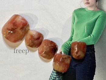 フリープ(freep)/もやもやネイル 秋 春 夏 秋 冬