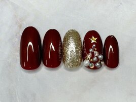 クリスマスネイル
