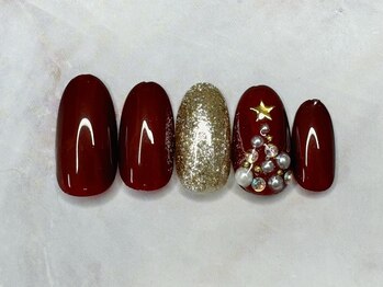 ディースタイル ネイルスタジオ(d-style)/クリスマスネイル