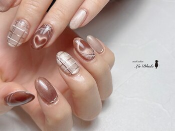 ラドール(La Dhole)/ハートマグ×チェック柄