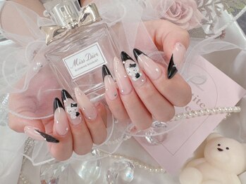 クロスサロン(CROSS  SALON)の写真/【長持ちで人気なスカルプやり放題¥15000】貴女だけの派手で可愛いお手元に☆高技術にリピーター続出！
