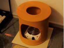 眠れるよもぎ蒸し 仙川店/黄土製座器