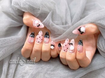 アネラネイル(anela nail)の写真/【持ち込みデザイン大歓迎★画像：フリープラス8,880円】町田の高リピート率サロン！パーツも多数ご用意♪