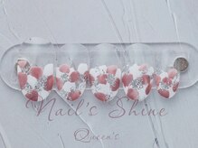 ネイルズシャインクイーンズ(nail's Shine Queen's)/クリアグラデーションアート