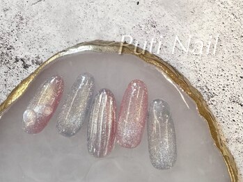 プティネイル(Puti Nail)の写真/【初回オフ無料/何度でも同価格♪新宿駅近】プレミアムジェルコース￥8250★可愛いネイルで気分もup♪
