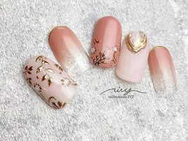 ボタニカルフラワーネイル