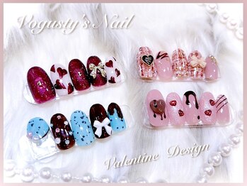 ボガスティーズネイル(Vogusty's nail)/2024★バレンタイン★ハートNail
