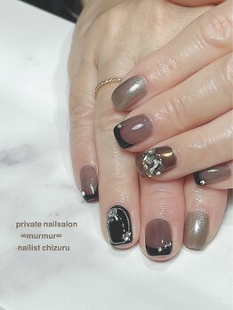 プライベート ネイルサロン マーマ(murmur)/シースルーネイル
