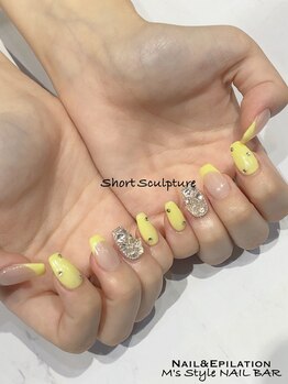エムズスタイル ネイルバー(M's Style NAIL BAR)/guest nail