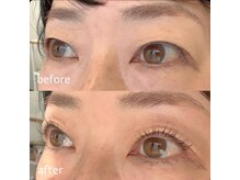 ヘアーウニール アイ(Hair Unir eye)/【40代後半】リフトアップまつパ