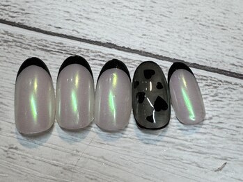 ネージュ バイ リアンジュ 辻堂(Neige by Reange)/ミラー　黒　ハート