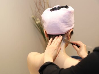 ルフレ(Reflet)の写真/【ブライダルスペシャルメニュー】一生に一度の特別な日に向けて全身ケア,アップヘアの似合う"うなじ美人"