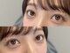 キュー(CUE)の写真/《抜群のキープ力★》汗にも負けずモチも◎根元からしっかり立ち上げ、きらきら輝く可愛い目元を実現♪