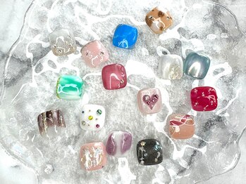 フットネイル×ミスネイル