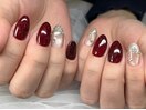 上品ボルドーネイル