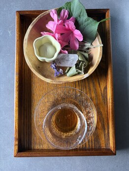 フォーチュンスパ(fortune spa)/おもてなしドリンクと足湯
