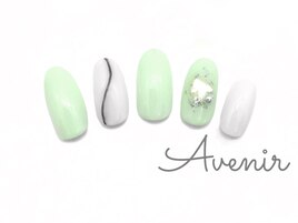 シェル＆パールネイル