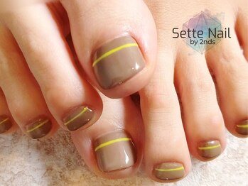 セッテネイル(Sette Nail)/シンプルラインネイル[自由が丘]