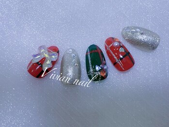 リボンクリスマス¥9000