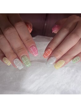 クリア(Clear)/個性派ネイル