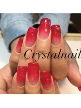 クリスタルネイル ボンベルタ橘店(CRYSTAL NAIL)/スカルプグラデーションネイル