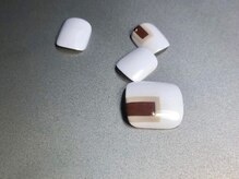 オーラリー ネイル アート メゾン(ORRERY nail art maison)/フット / ホワイト