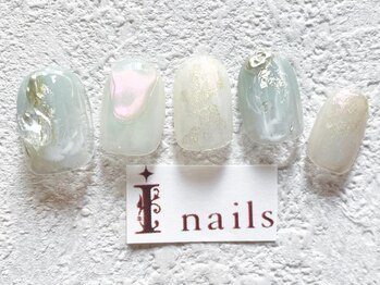 水彩ホイルニュアンス韓国