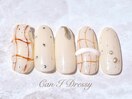 ニュアンスガーリーネイル￥8000