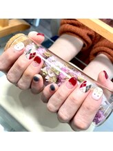 ラッシュアンドネイル リック(lash&nail Lick)/お正月ネイル