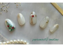 ピュアネイルアンドオンディーヌ/《期間限定》クリスマスネイル