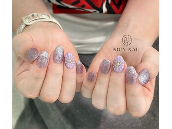 ニーシーネイル サンシャインシティ池袋(NICY NAIL)/シンプルデザイン