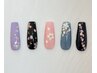 入学・卒業式♪ 桜ネイル2本アート ¥6,000