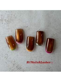 ハイネイルアンドラッシーズ(Hi! Nails&Lashes)/定額デザイン♪