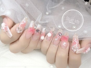 Nail salon Blue iris【ブルーアイリス】長さだし/持ち込み/フィルイン/ワンホン/フィルイン/持ち込み/長さだし